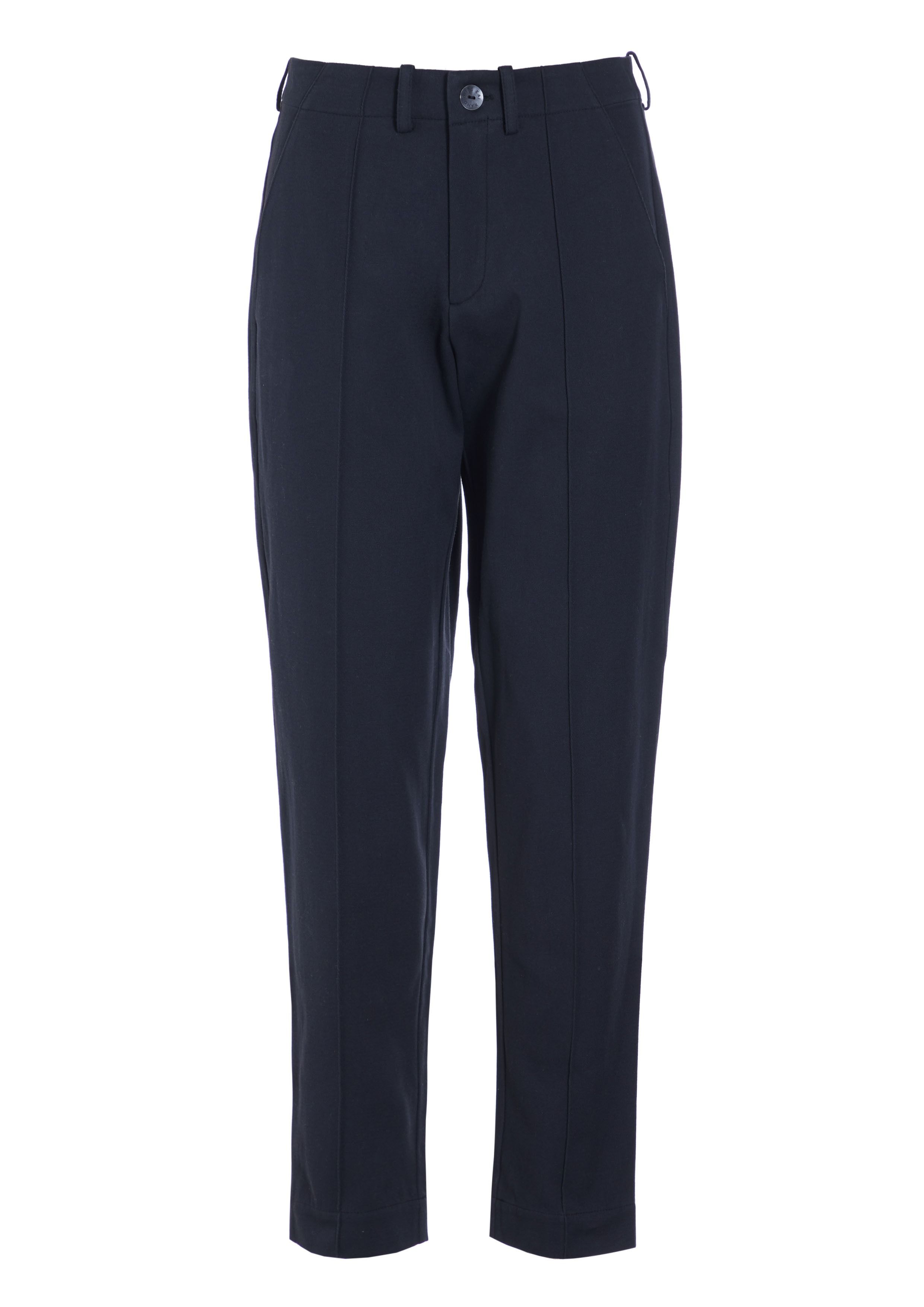 GARCON TWILL TROUSERS WITH PLEATS