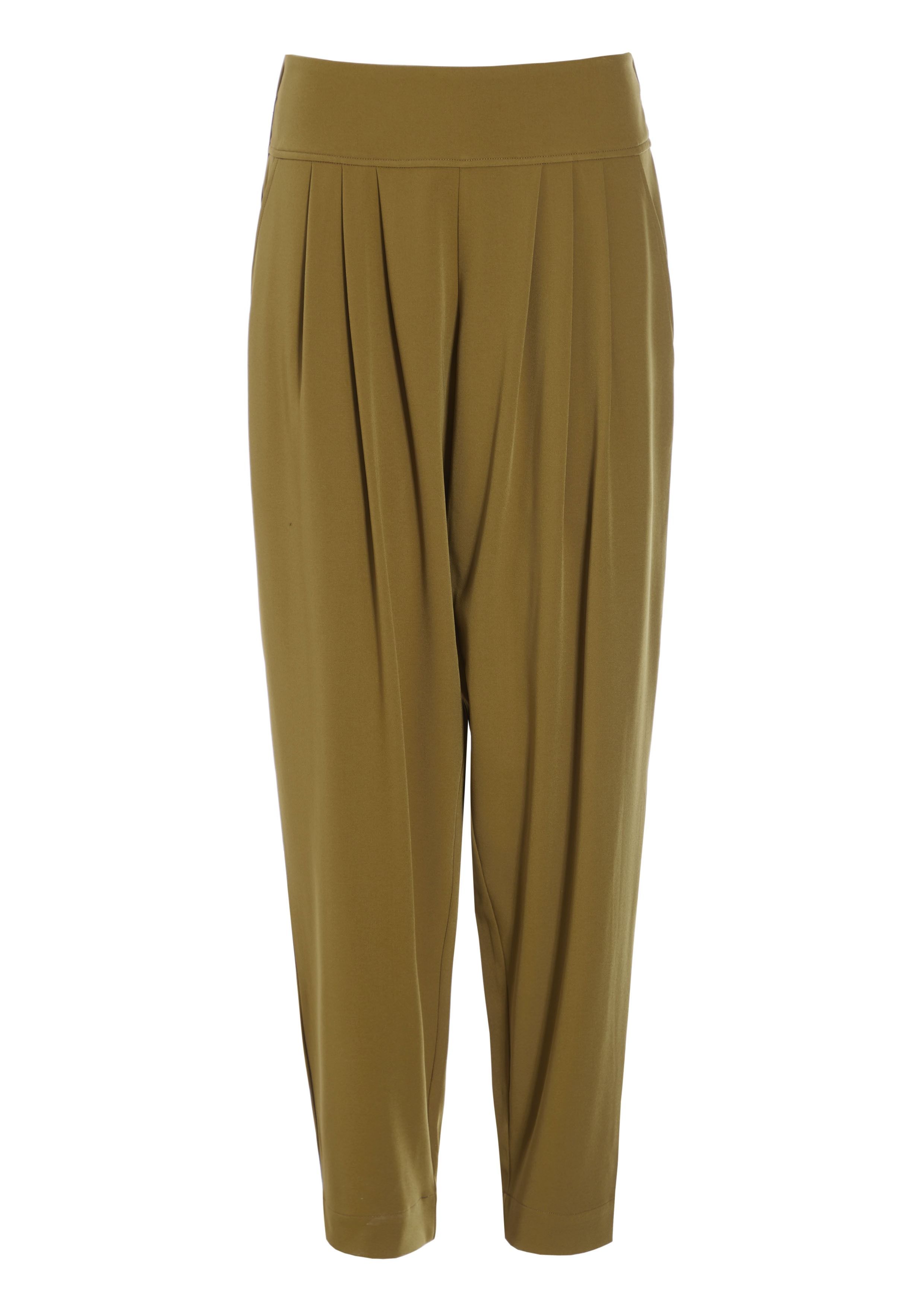 TOKYO TWILL TROUSERS WITH PLEATS