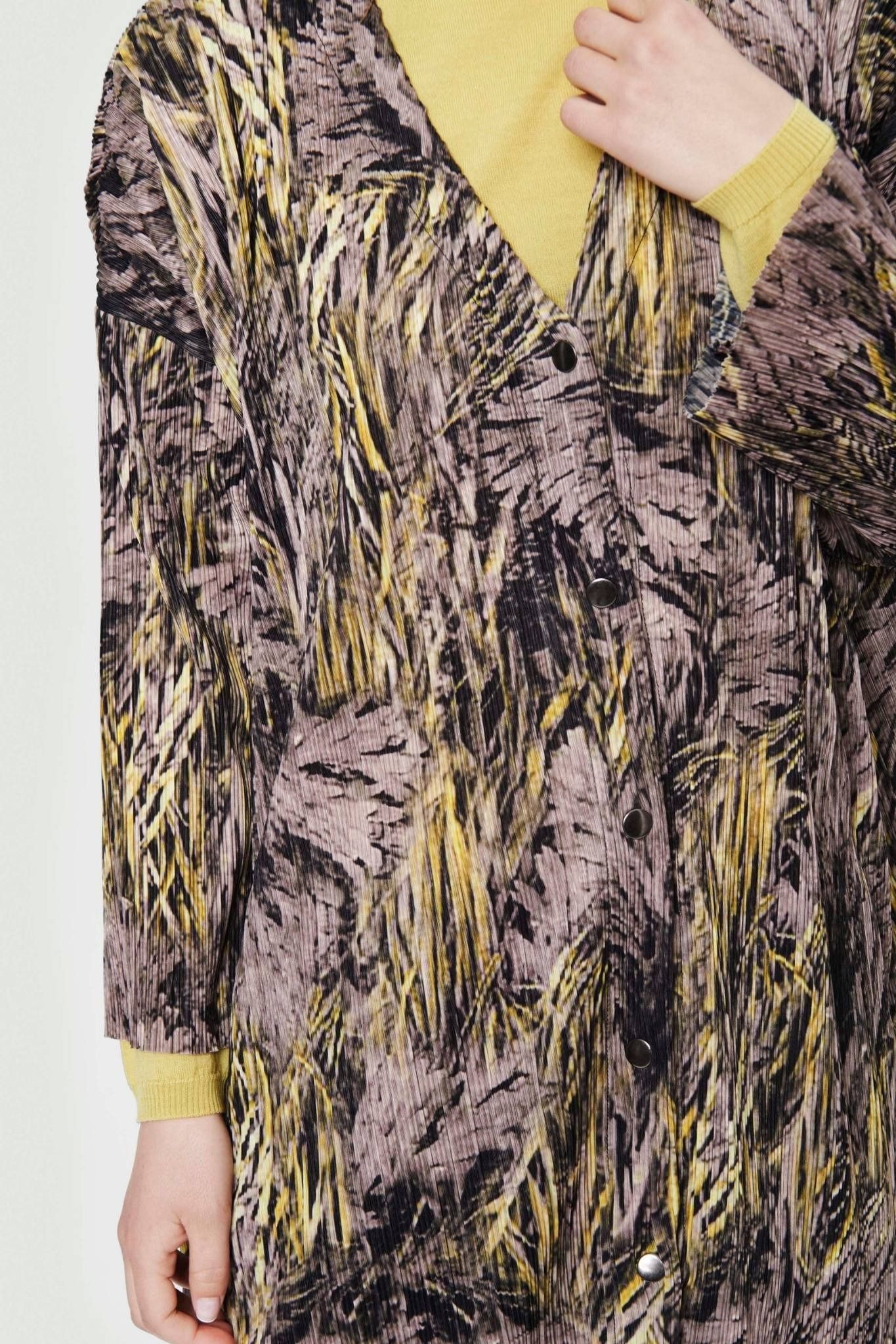 Seagrass plissé kjole